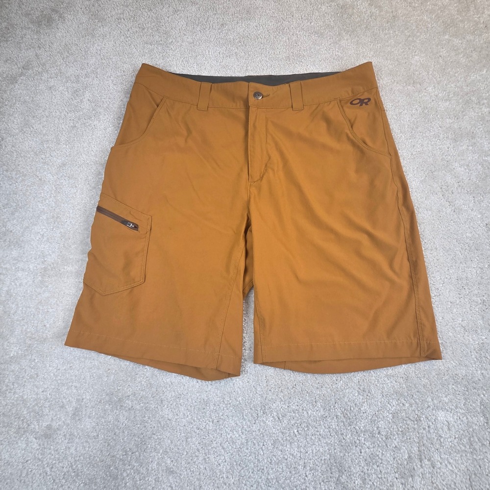 Outdoor Research Ferrosi Shorts Mens 36 Ochre Hiking Lightweight